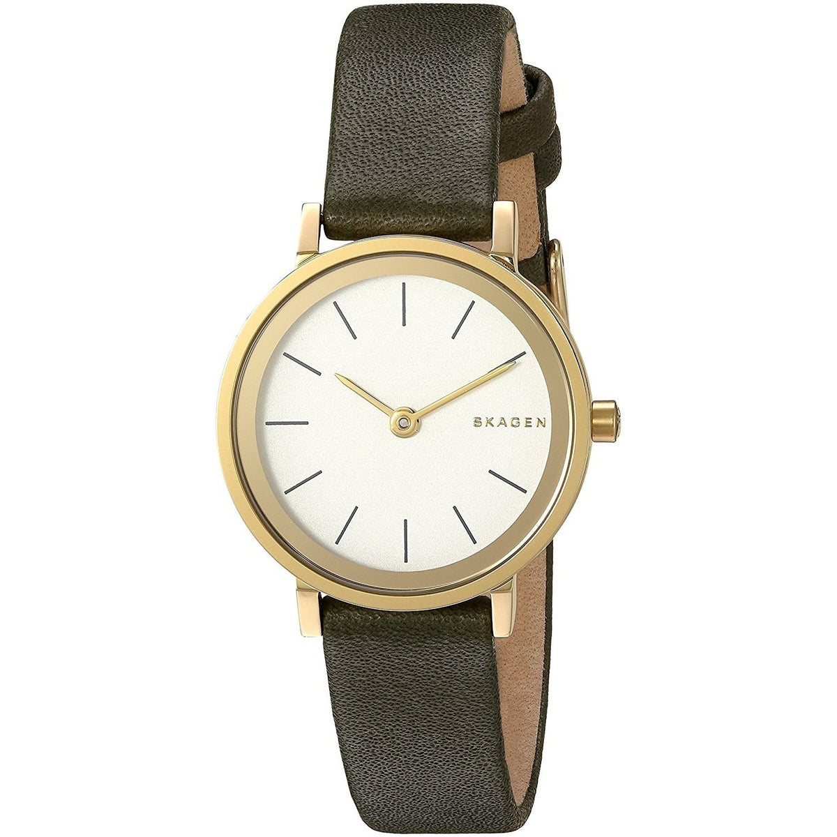 Skagen Women's SKW2495 Hald Green Leather Watch