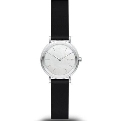 Skagen Women's SKW2498 Hald Black Leather Watch