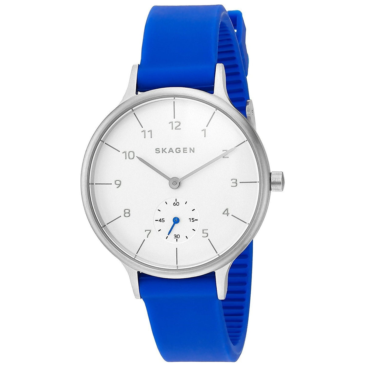 Skagen Women's SKW2602 Anita Blue Silicone Watch