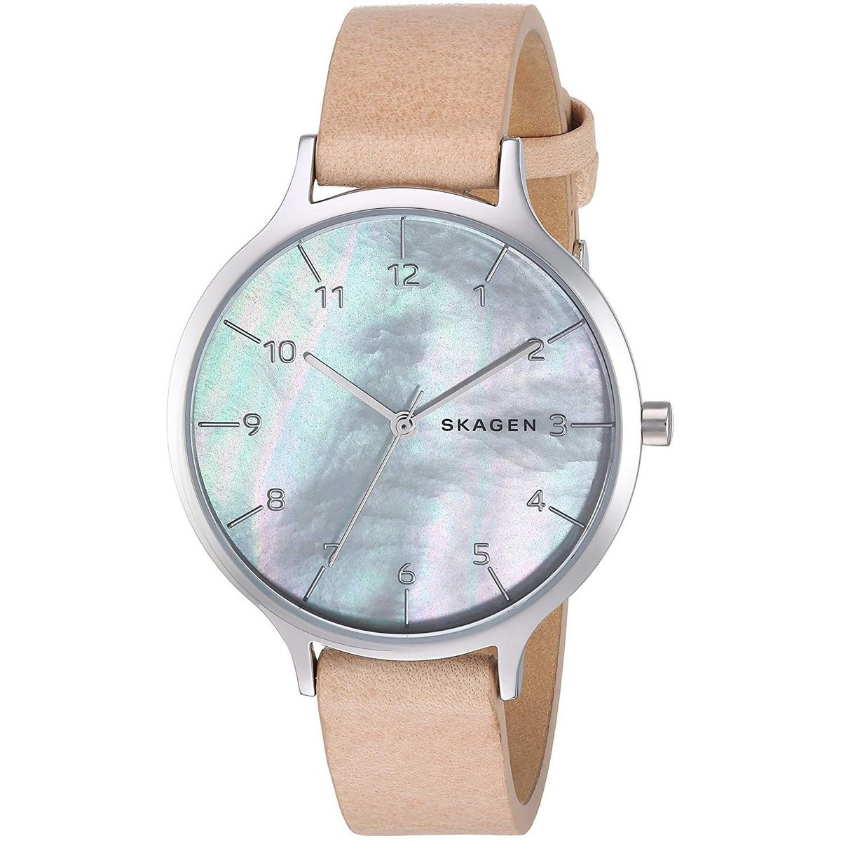 Skagen Women's SKW2634 Anita Blush Leather Watch