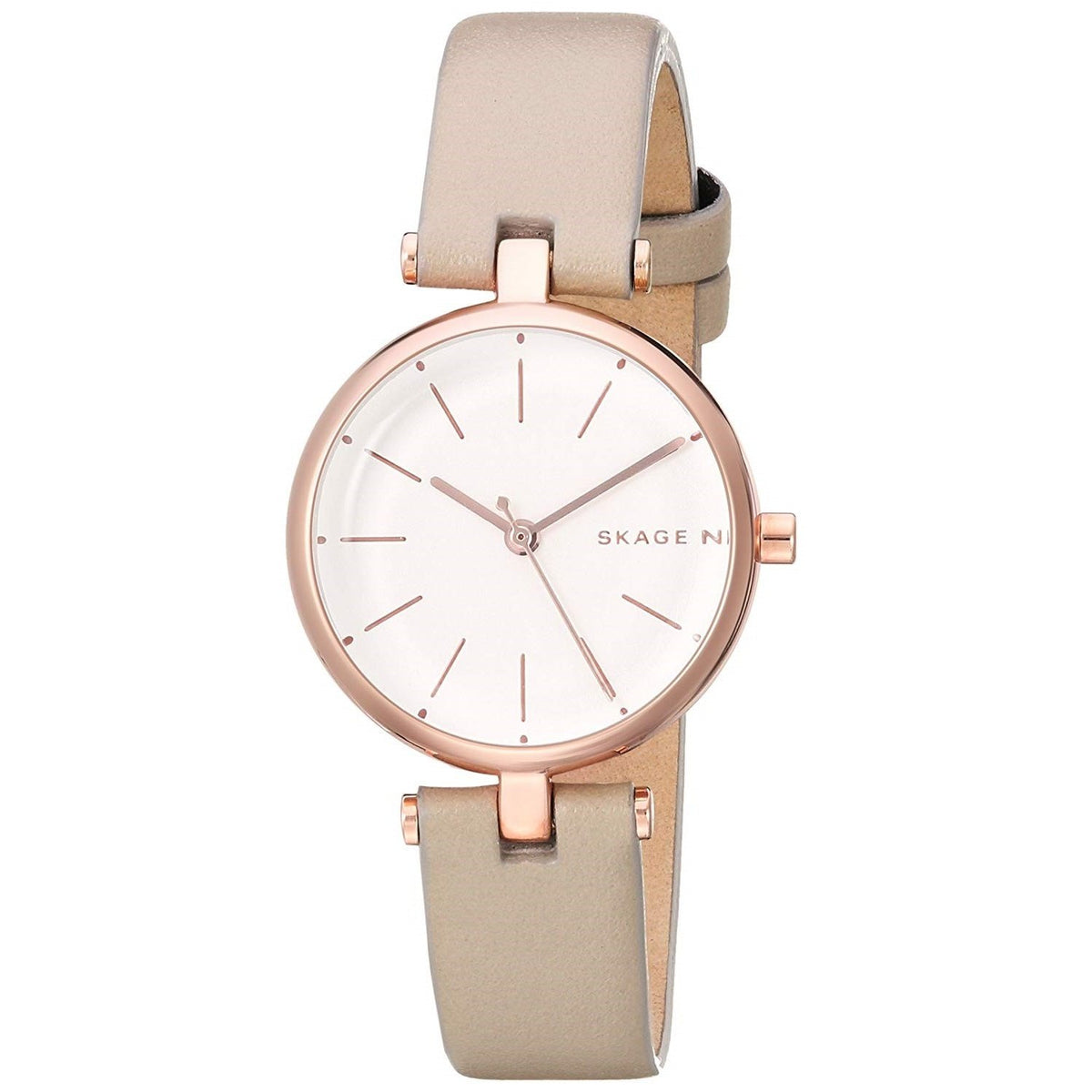 Skagen Women's SKW2643 Signatur Beige Leather Watch