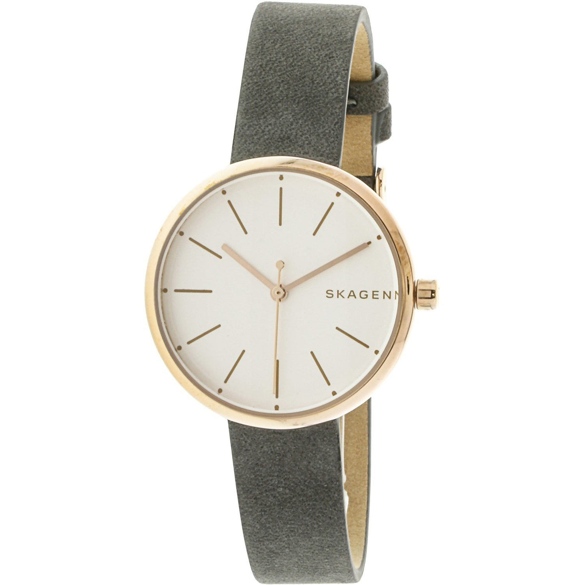Skagen Women's SKW2644 Signatur Grey Leather Watch