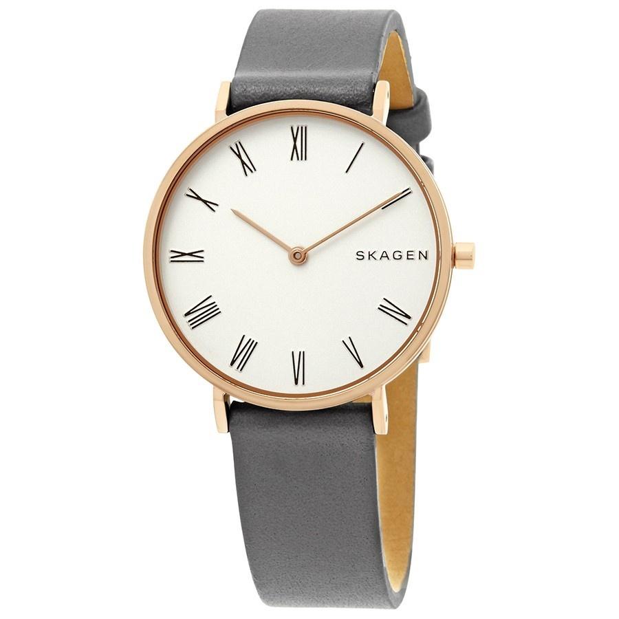 Skagen Women's SKW2674 Hald Grey Leather Watch