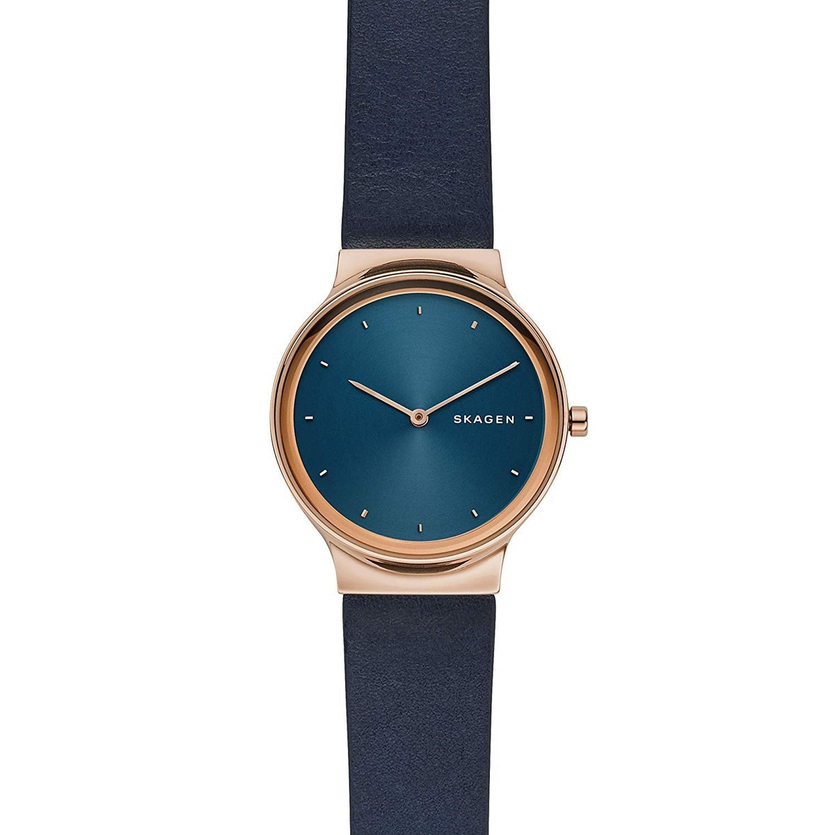 Skagen Women's SKW2706 Freja Blue Leather  Watch