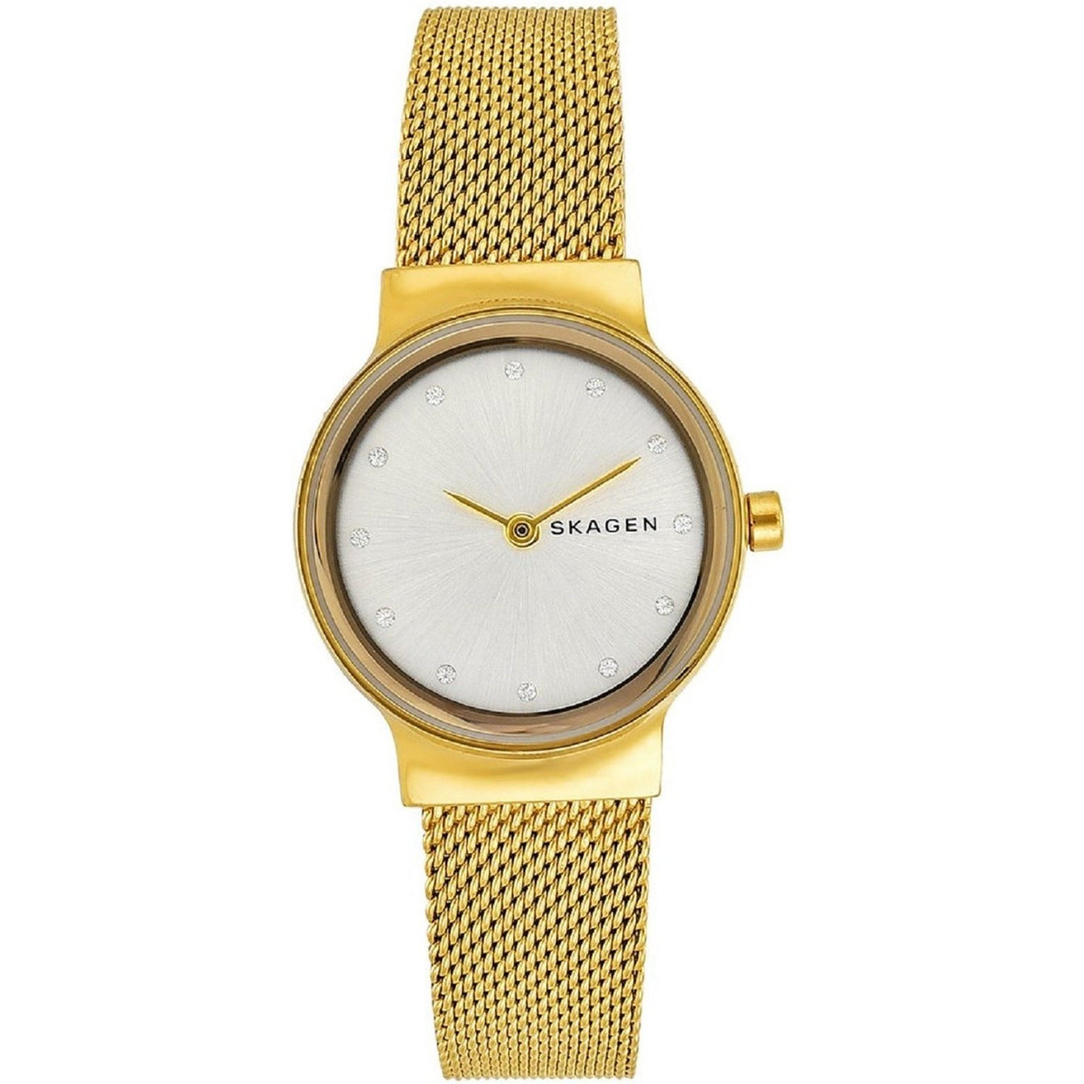 Skagen Women's SKW2717 Freja Crystal Gold-Tone Stainless Steel Watch