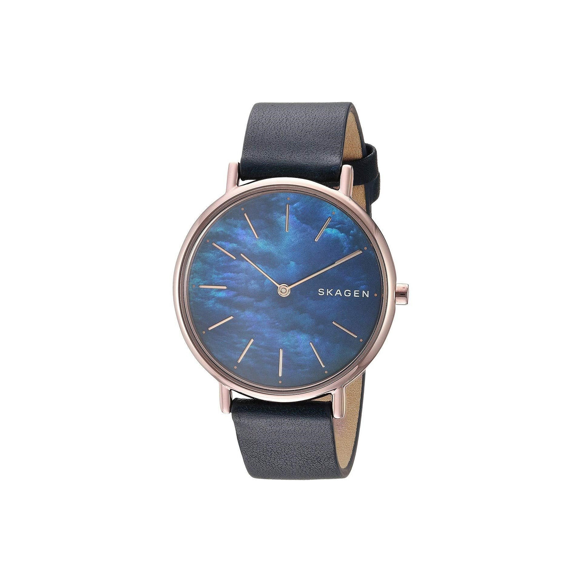 Skagen Women's SKW2731 Signatur Blue Leather Watch