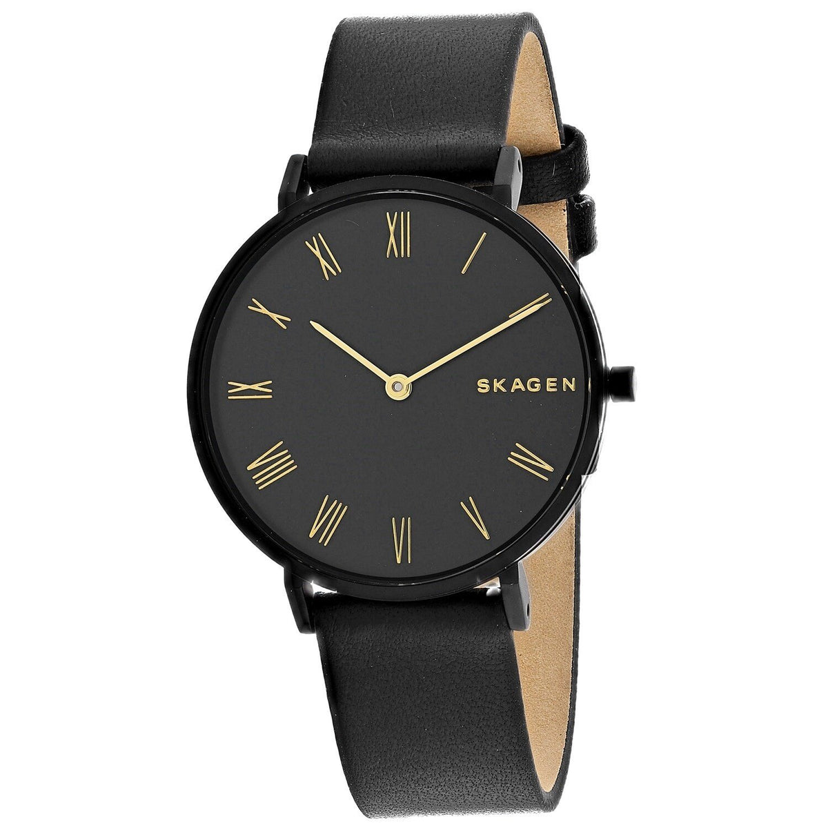 Skagen Women's SKW2745 Hald Black Leather Watch
