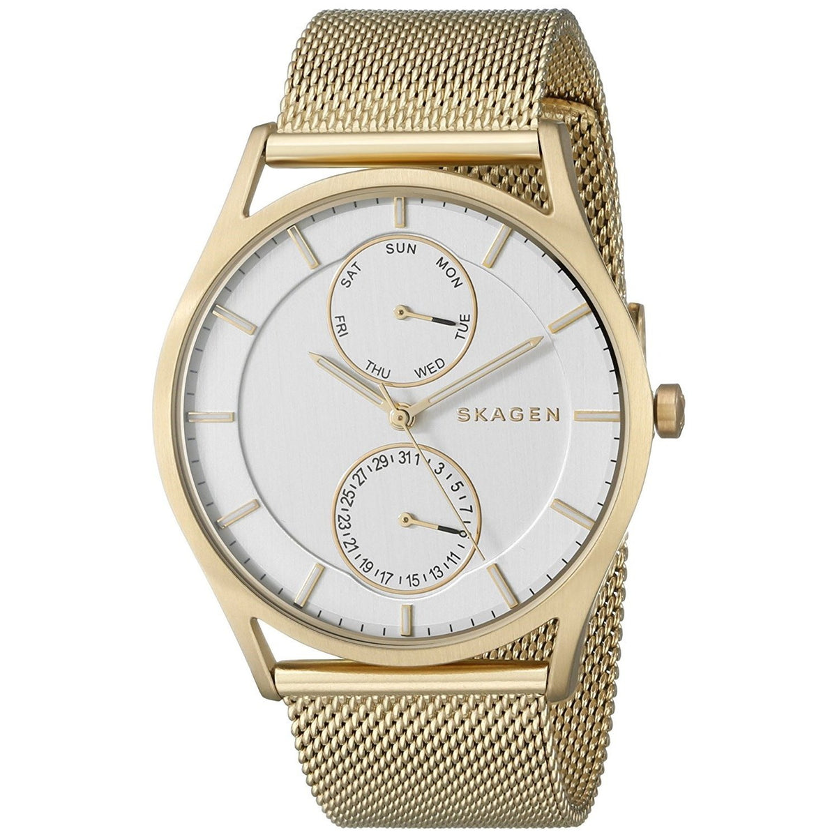 Skagen Men's SKW6173 Holst Multi-Function Gold-Tone Stainless Steel Watch