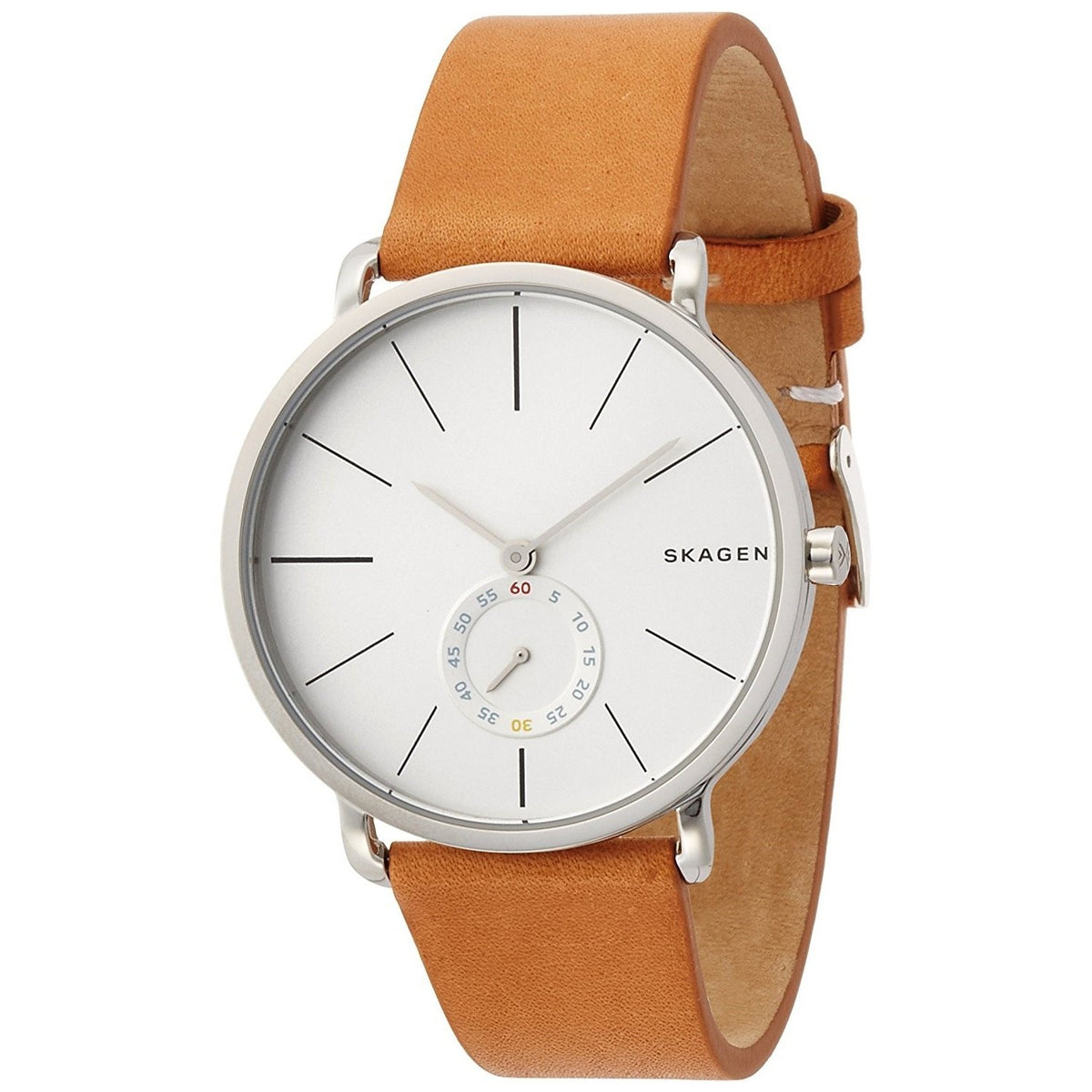 Skagen Men's SKW6215 Hagen Brown Leather Watch