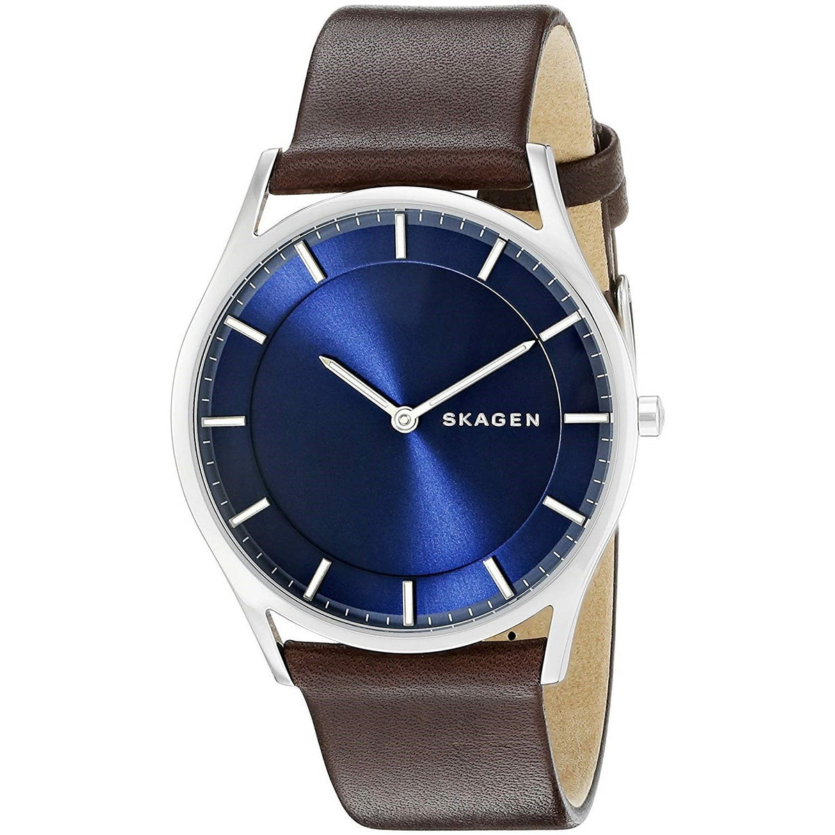 Skagen Men's SKW6237 Holst Slim Brown Leather Watch
