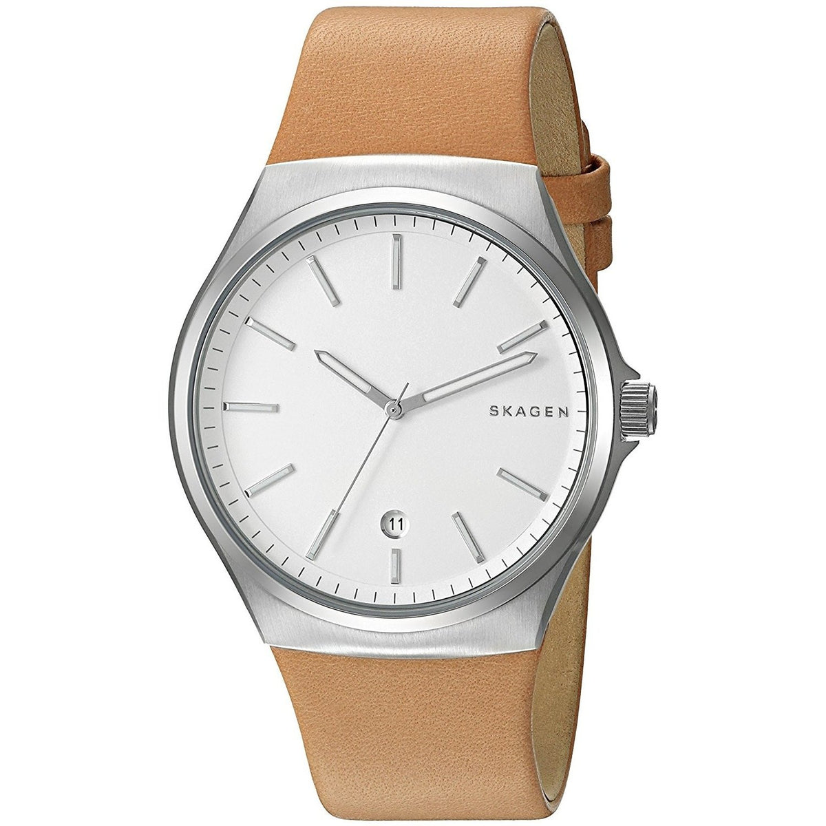 Skagen Men's SKW6261 Sundby Brown Leather Watch