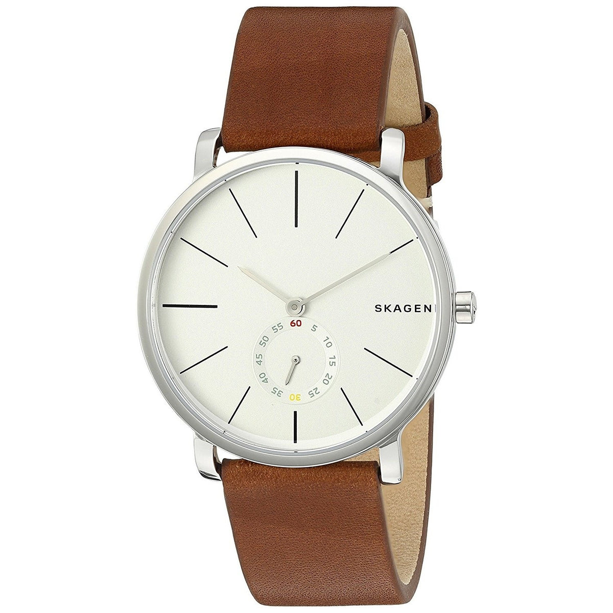 Skagen Men's SKW6273 Hagen Brown Leather Watch