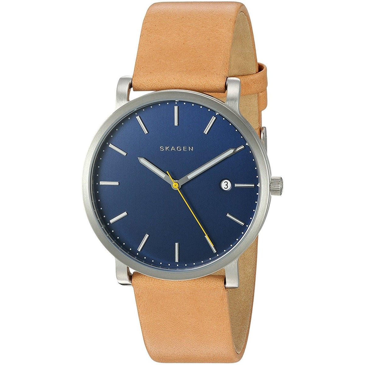 Skagen Men's SKW6279 Hagen Brown Leather Watch