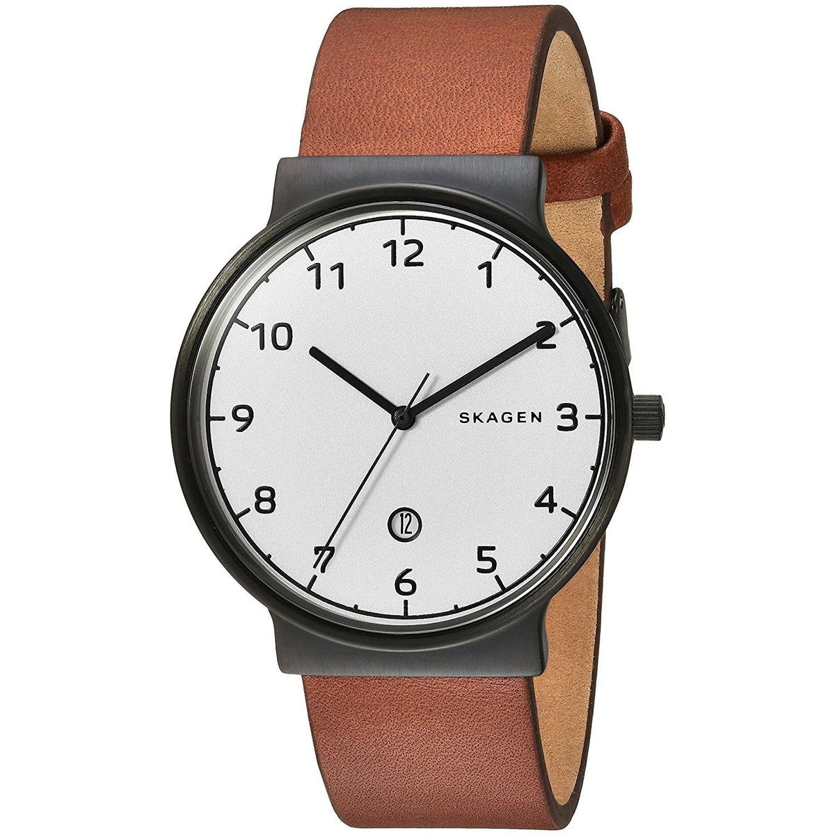 Skagen Men's SKW6297 Ancher Brown Leather Watch