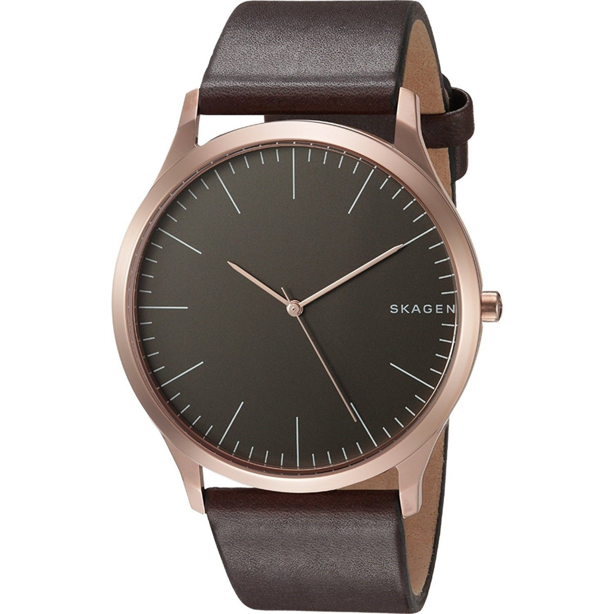 Skagen Men's SKW6330 Jorn Brown Leather Watch