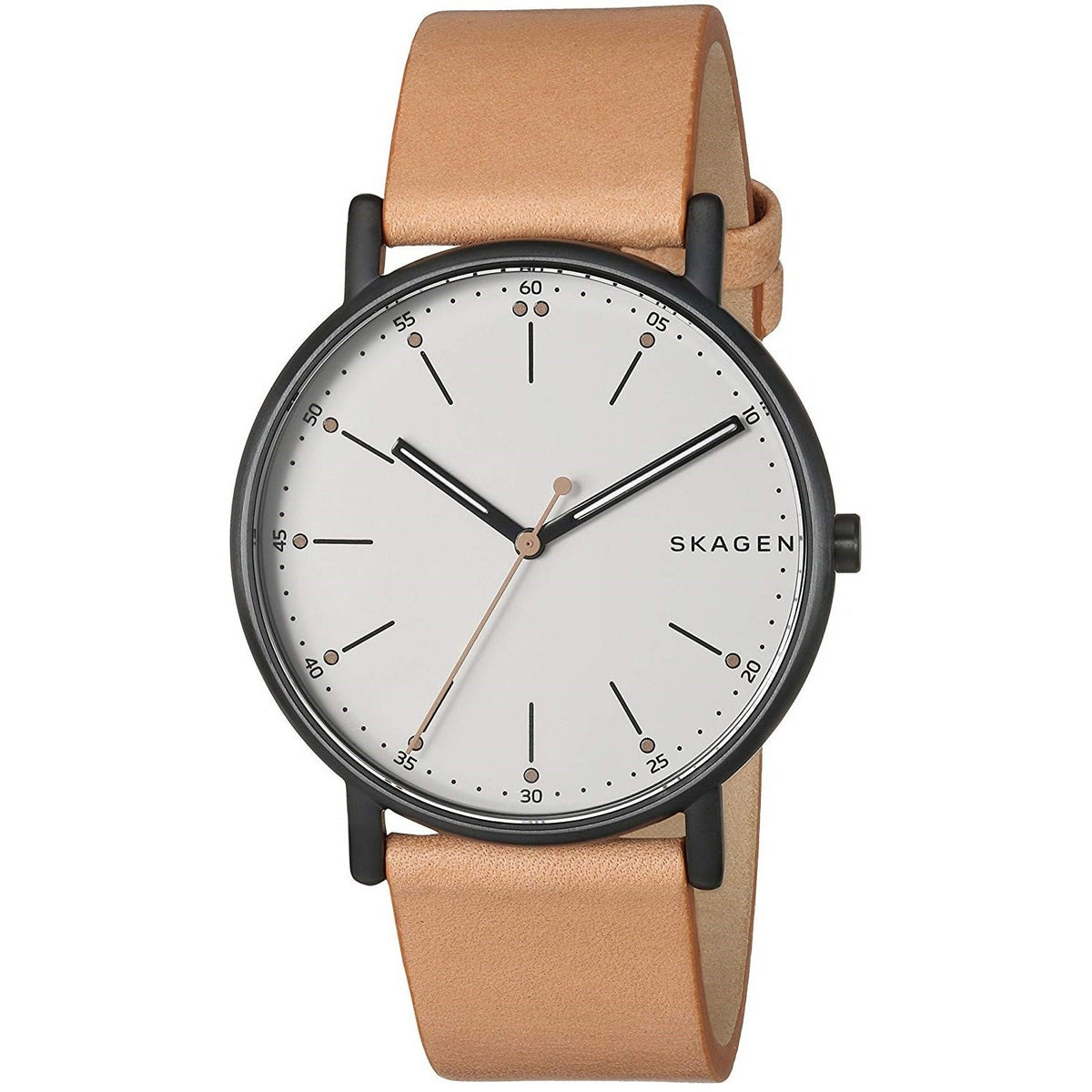 Skagen Men's SKW6352 Signatur Brown Leather Watch