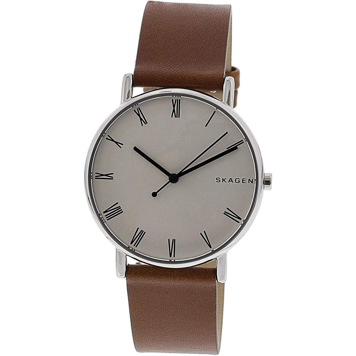 Skagen Men's SKW6427 Signatur Brown Leather Watch