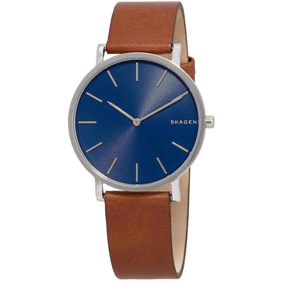 Skagen Men's SKW6446 Hagen Brown Leather Watch