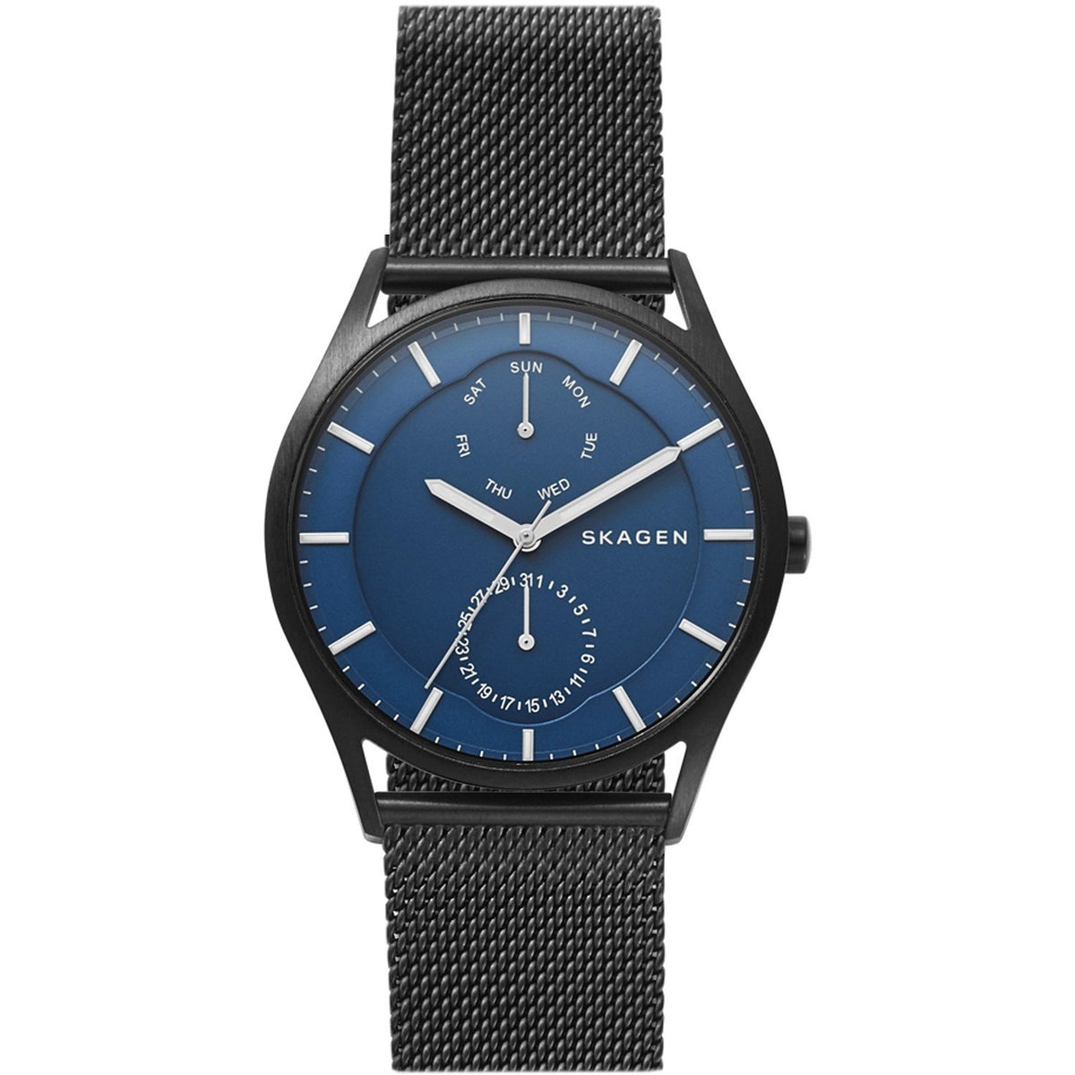 Skagen Men's SKW6450 Holst Black Stainless Steel Watch
