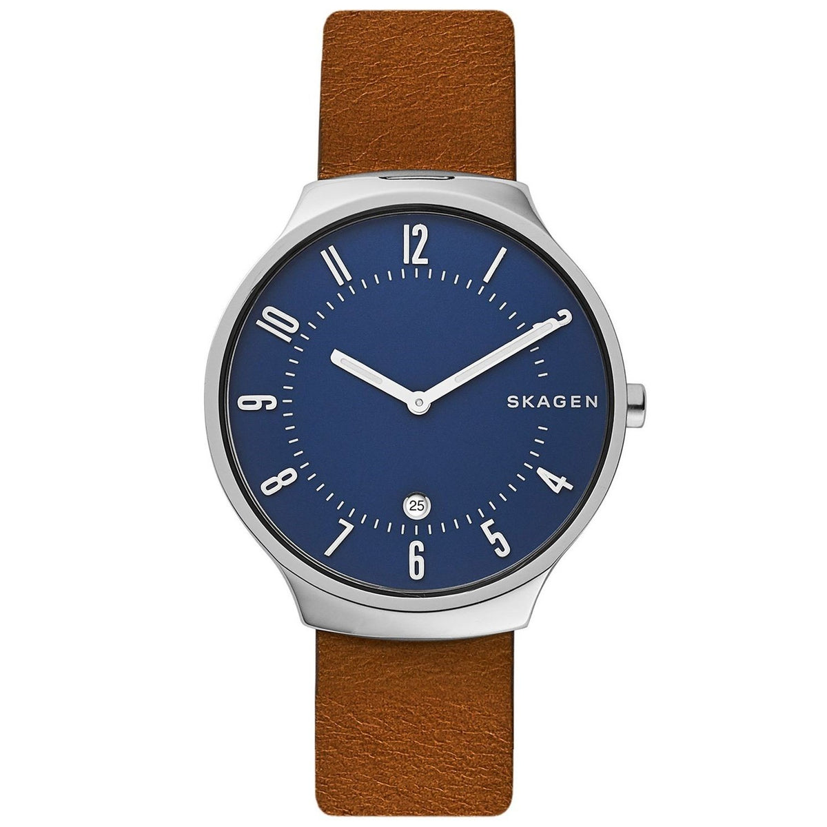 Skagen Men's SKW6457 Grenen Brown Leather Watch