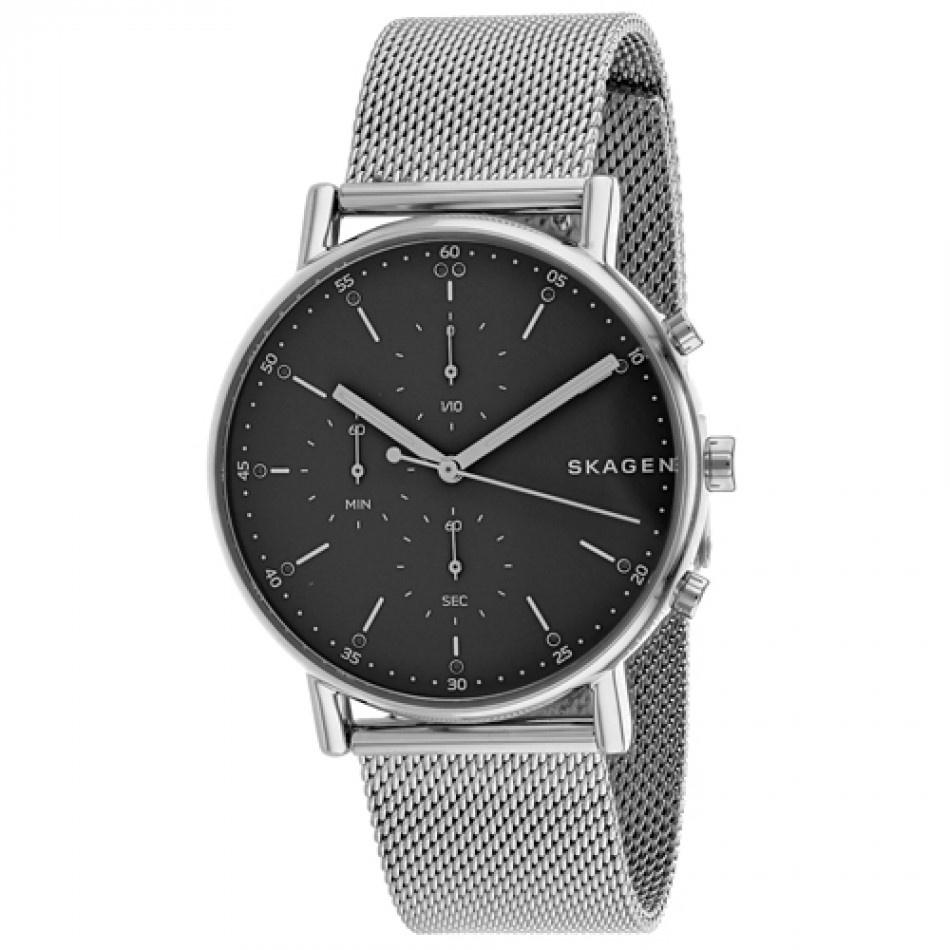 Skagen Men's SKW6464 Signatur Chronograph Silver Watch