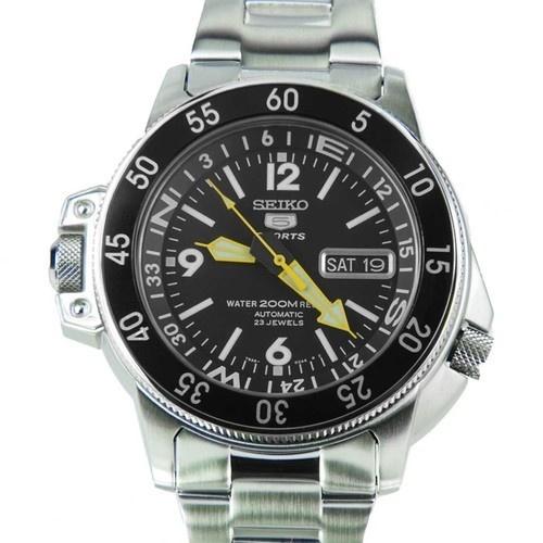 Seiko Men&#39;s SKZ211 Series 5 Stainless Steel Watch