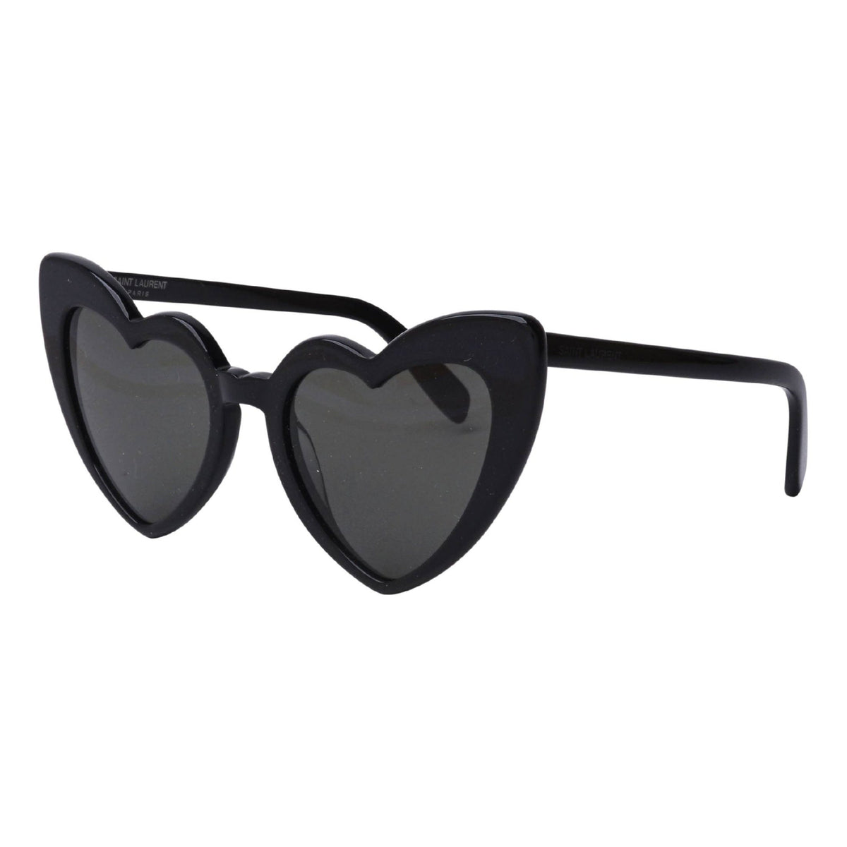 Saint Laurent Women's Sunglasses Spring Summer 2017 Black Grey Nylon Nylon Shiny SL 181 LOULOU 001
