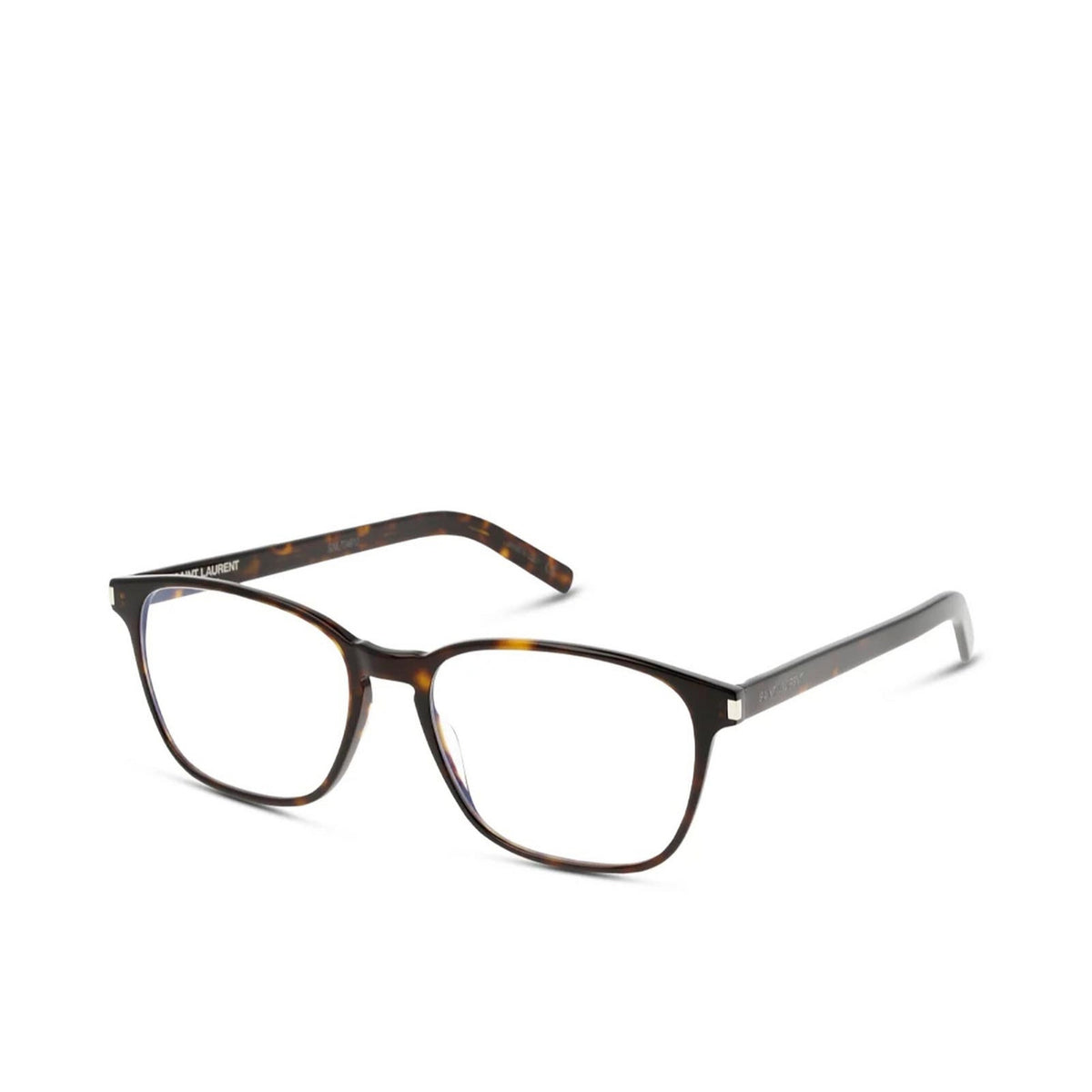 Saint Laurent Unisex Sunglasses Fall Winter 2019 Havana Transparent Demo Lens Demo Lens Dark SL 186 B SLIM 005