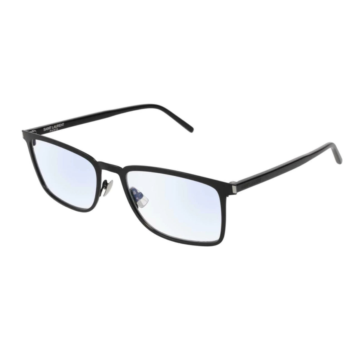 Saint Laurent Men&#39;s Sunglasses Spring Summer 2018 Black Transparent Demo Lens Demo Lens Black SL 226 005
