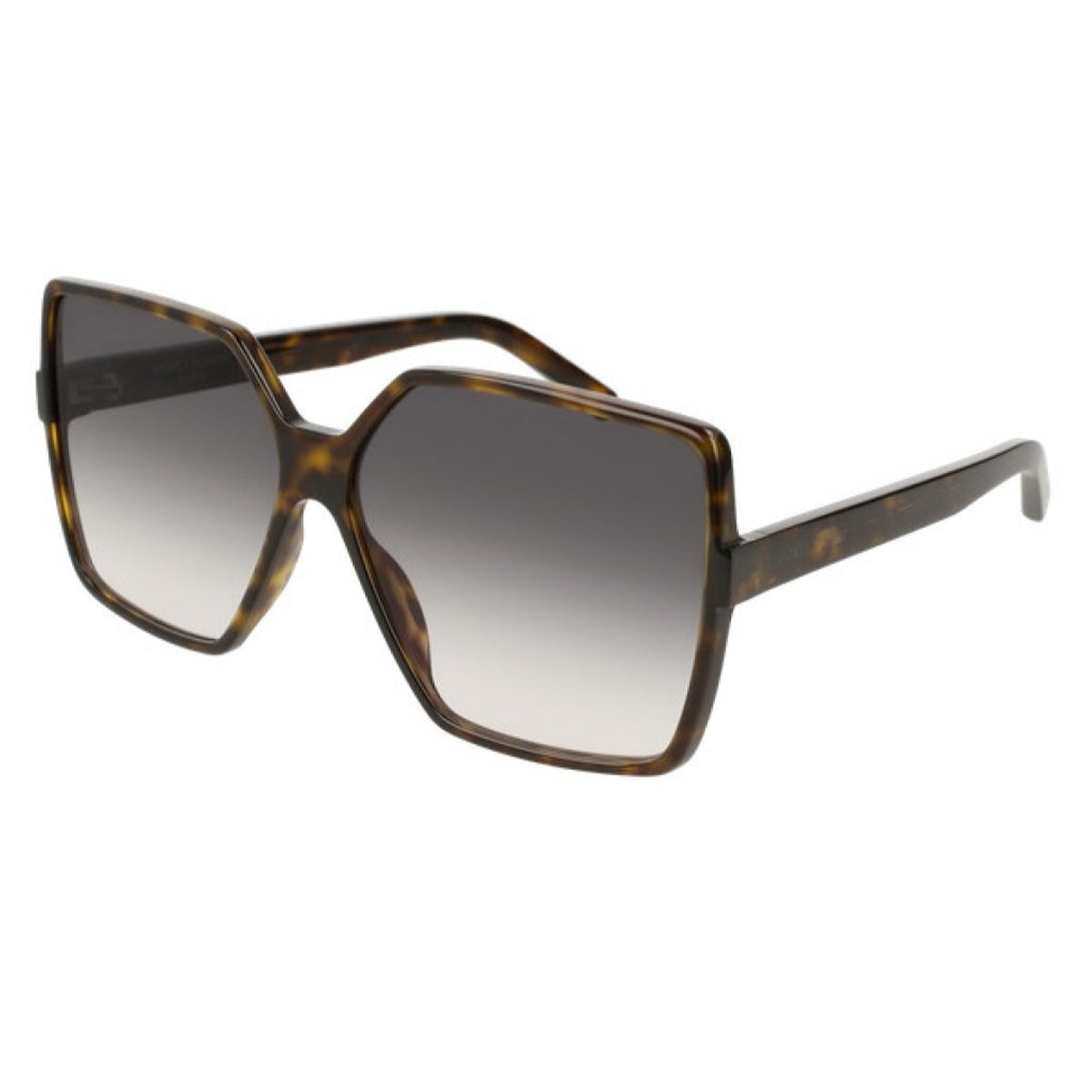 Saint Laurent Women's Sunglasses Spring Summer 2018 Havana Grey CR 39 CR 39 Dark SL 232 BETTY 003
