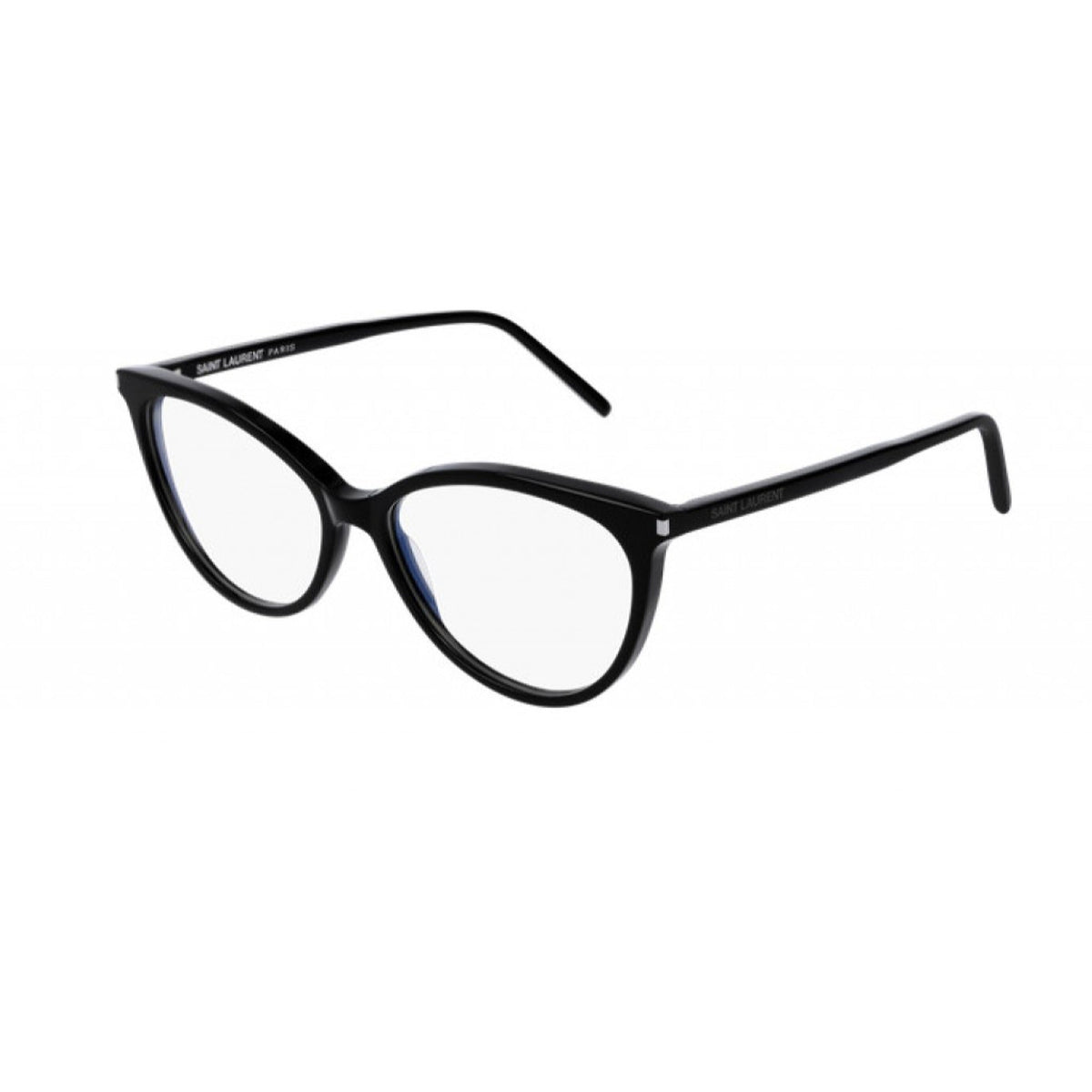 Saint Laurent Women's Sunglasses Fall Winter 2018 Black Transparent Demo Lens Demo Lens Shiny SL 261 001
