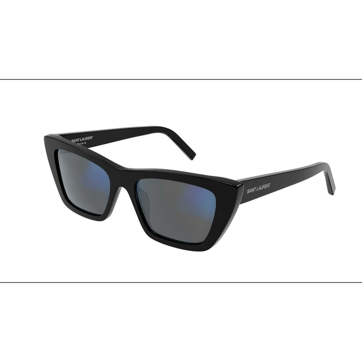 Saint Laurent Women's Sunglasses Spring Summer 2021 Black Grey NXT Lens NXT Lens Shiny SL 276 MICA 025
