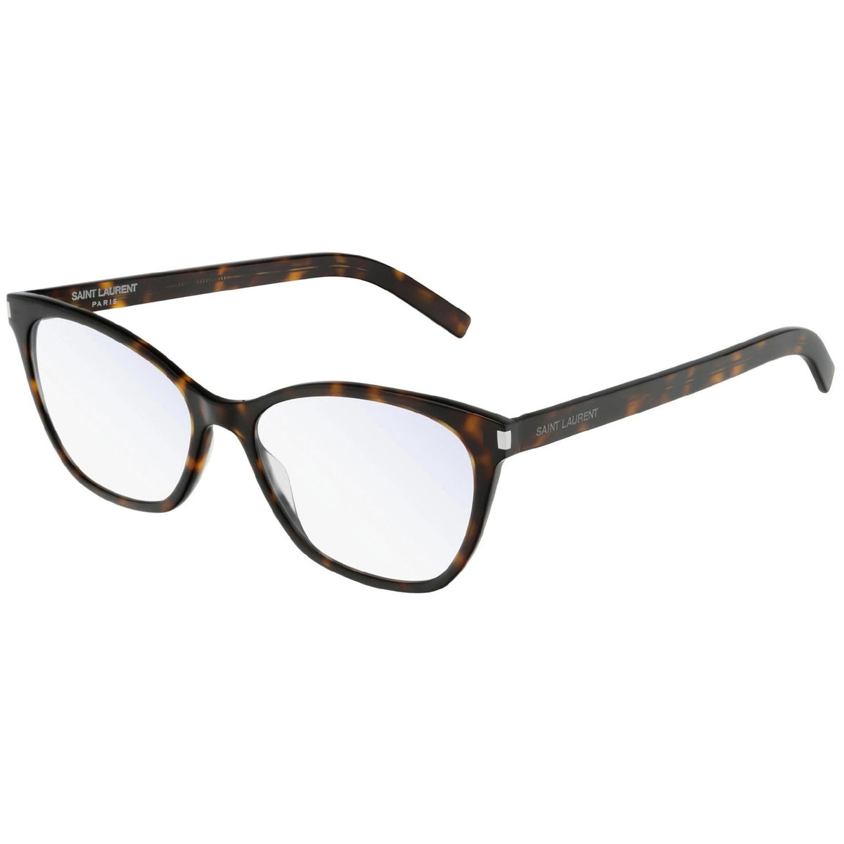 Saint Laurent Women's Sunglasses Spring Summer 2019 Havana Transparent Demo Lens Demo Lens Dark SL 287 SLIM 002