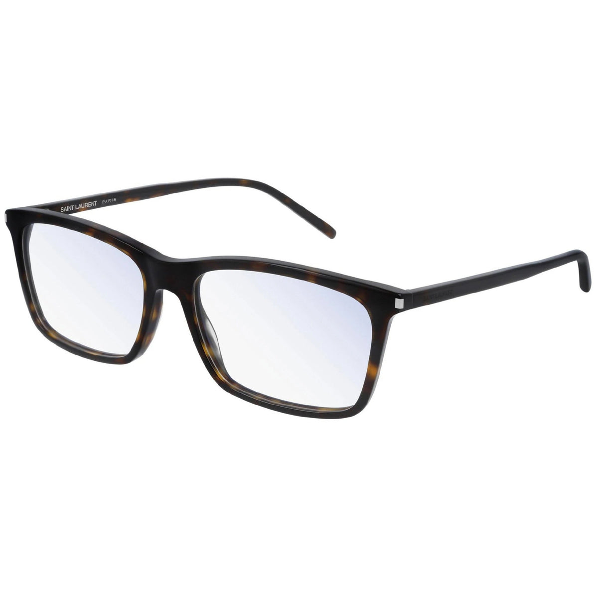 Saint Laurent Unisex Sunglasses Spring Summer 2019 Havana Transparent Demo Lens Demo Lens Dark SL 296 006