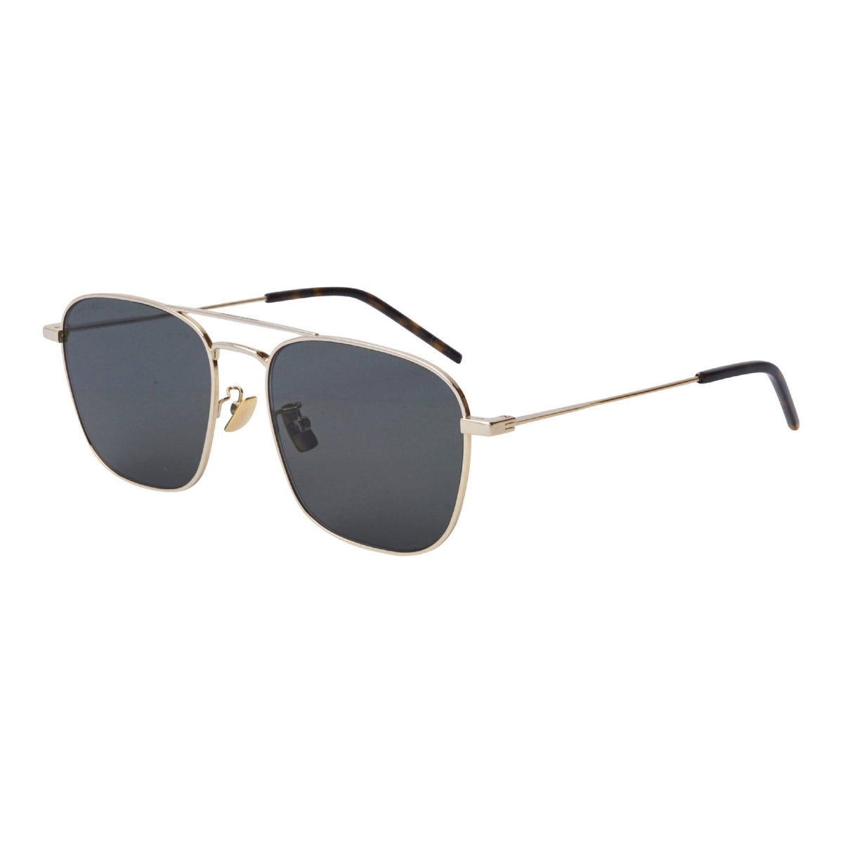 Saint Laurent Unisex Sunglasses Fall Winter 2019 Gold Grey Nylon Nylon Light SL 309 004