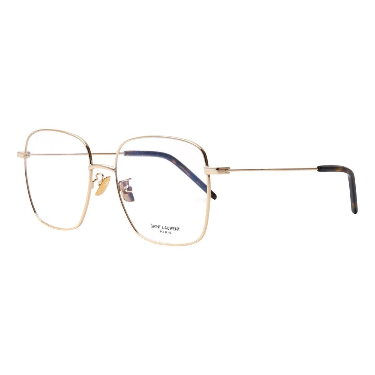 Saint Laurent Women's Sunglasses Fall Winter 2019 Gold Transparent Demo Lens Demo Lens Light SL 314 006
