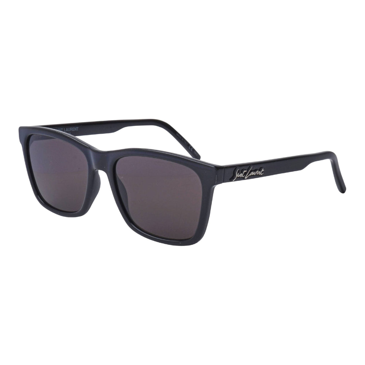 Saint Laurent Men's Sunglasses Spring Summer 2020 Black Black Nylon Nylon Black SL 318F 001