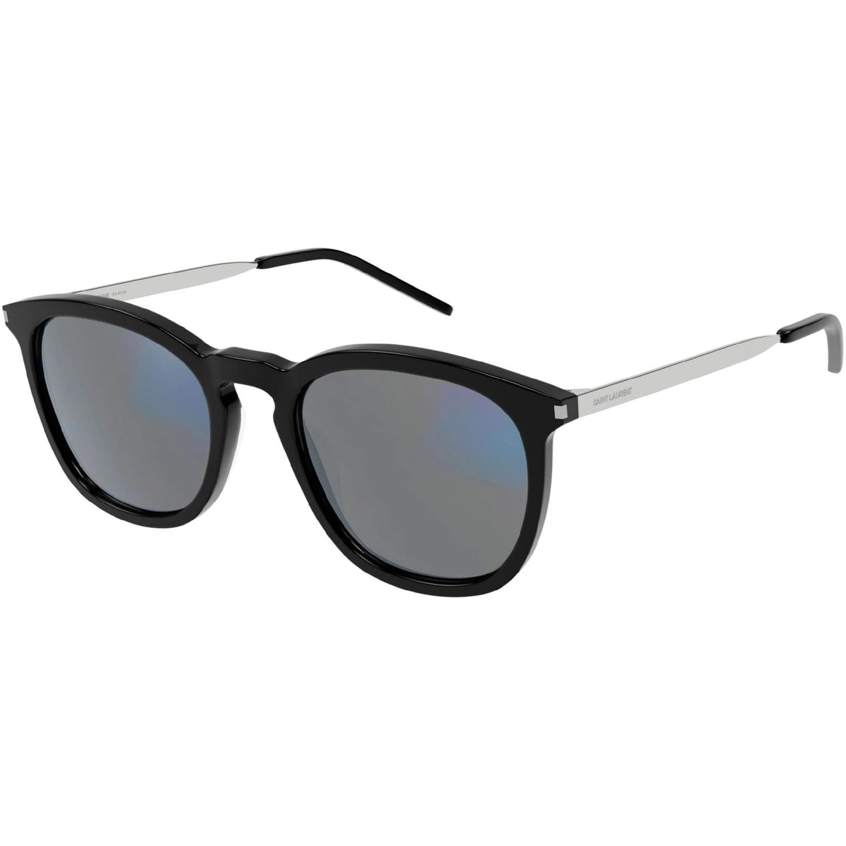 Saint Laurent Men's Sunglasses Spring Summer 2021 Black Grey NXT Lens NXT Lens Shiny SL 360 006
