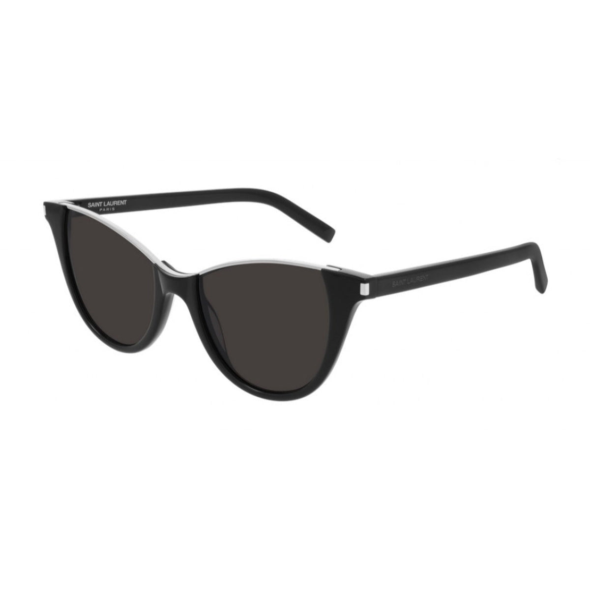 Saint Laurent Unisex Sunglasses Spring Summer 2020 Black Black Nylon Nylon Silver SL 368 STELLA 001