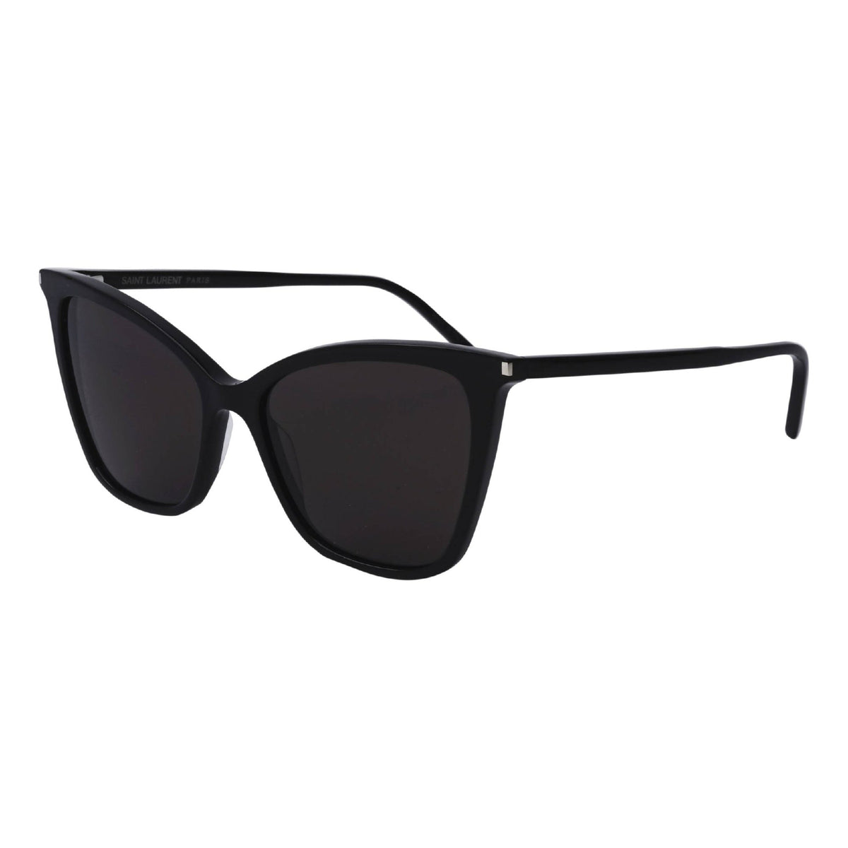 Saint Laurent Women's Sunglasses Fall Winter 2020 Black Black Nylon Nylon Shiny SL 384 001