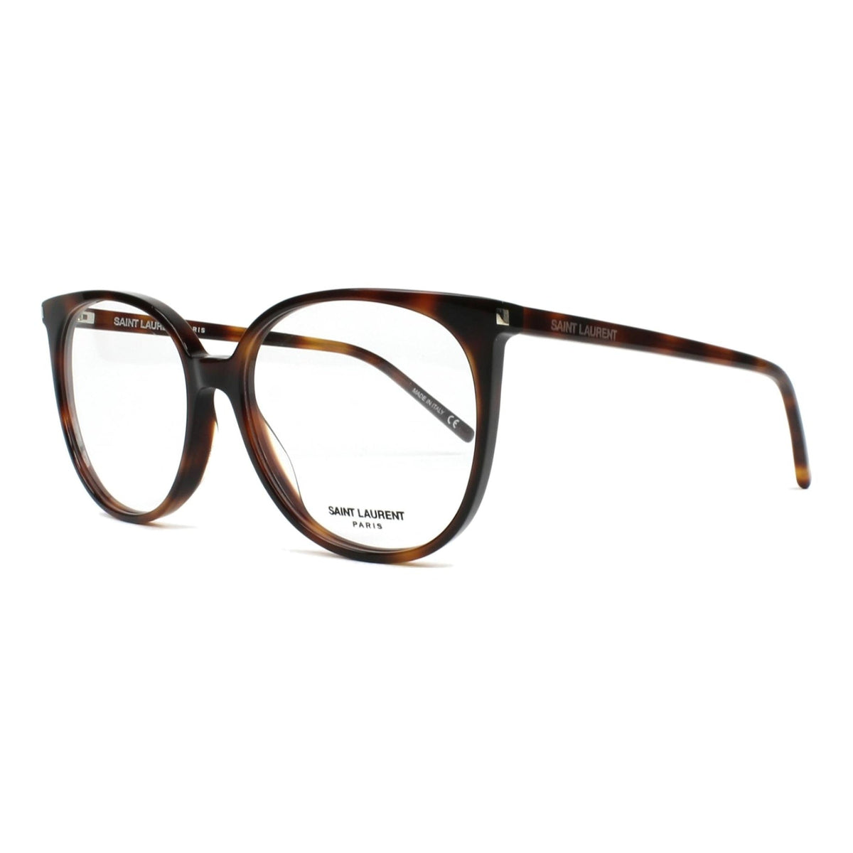 Saint Laurent Women's Sunglasses Spring Summer 2016 Havana Transparent Demo Lens Demo Lens Light SL 39 002