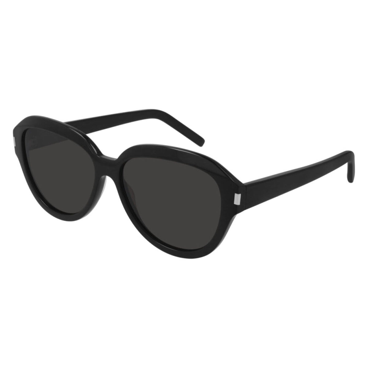 Saint Laurent Women's Sunglasses Fall Winter 2020 Black Black Nylon Nylon Shiny SL 400 001