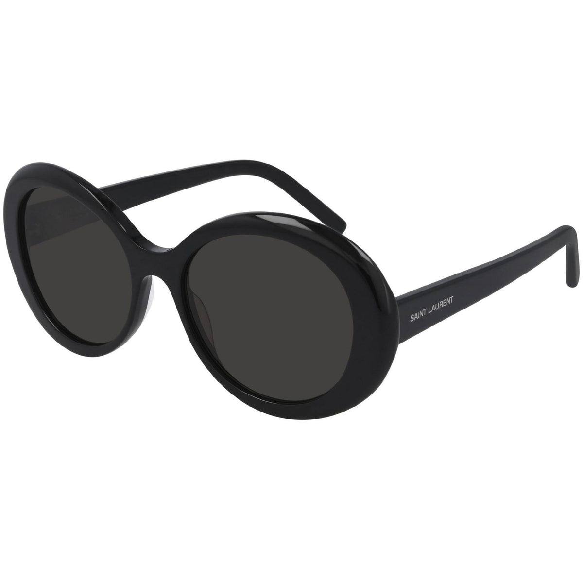 Saint Laurent Women's Sunglasses Fall Winter 2020 Black Black Nylon Nylon Shiny SL 419 001