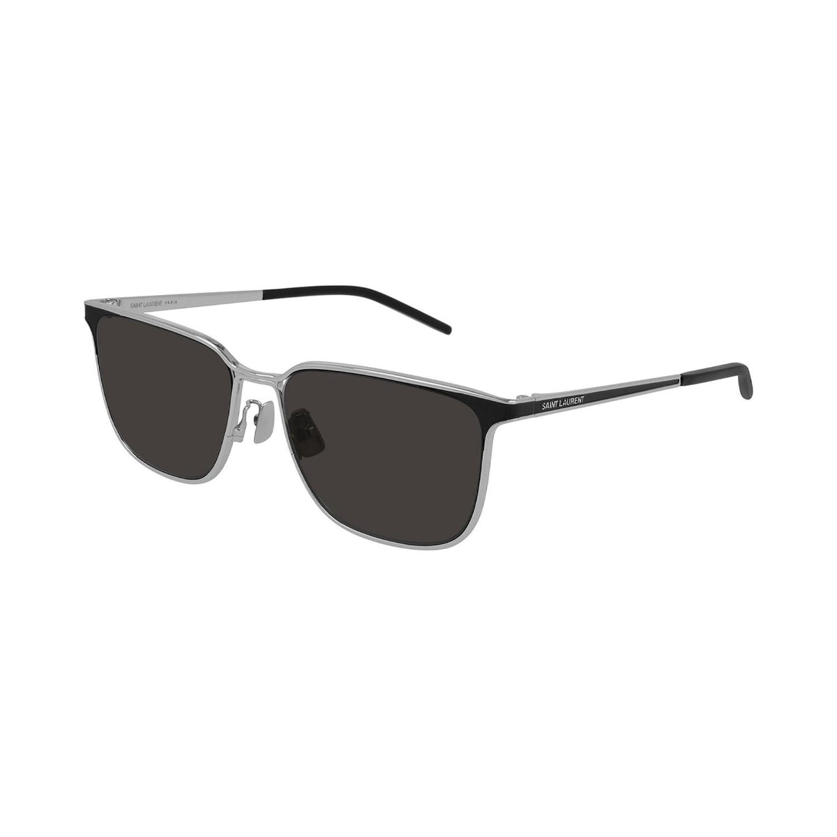 Saint Laurent Men's Sunglasses Spring Summer 2021 Silver Grey
