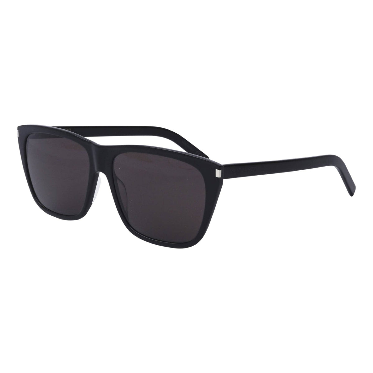 Saint Laurent Men's Sunglasses Spring Summer 2021 Black Black Nylon Nylon Shiny SL 431 SLIM 001