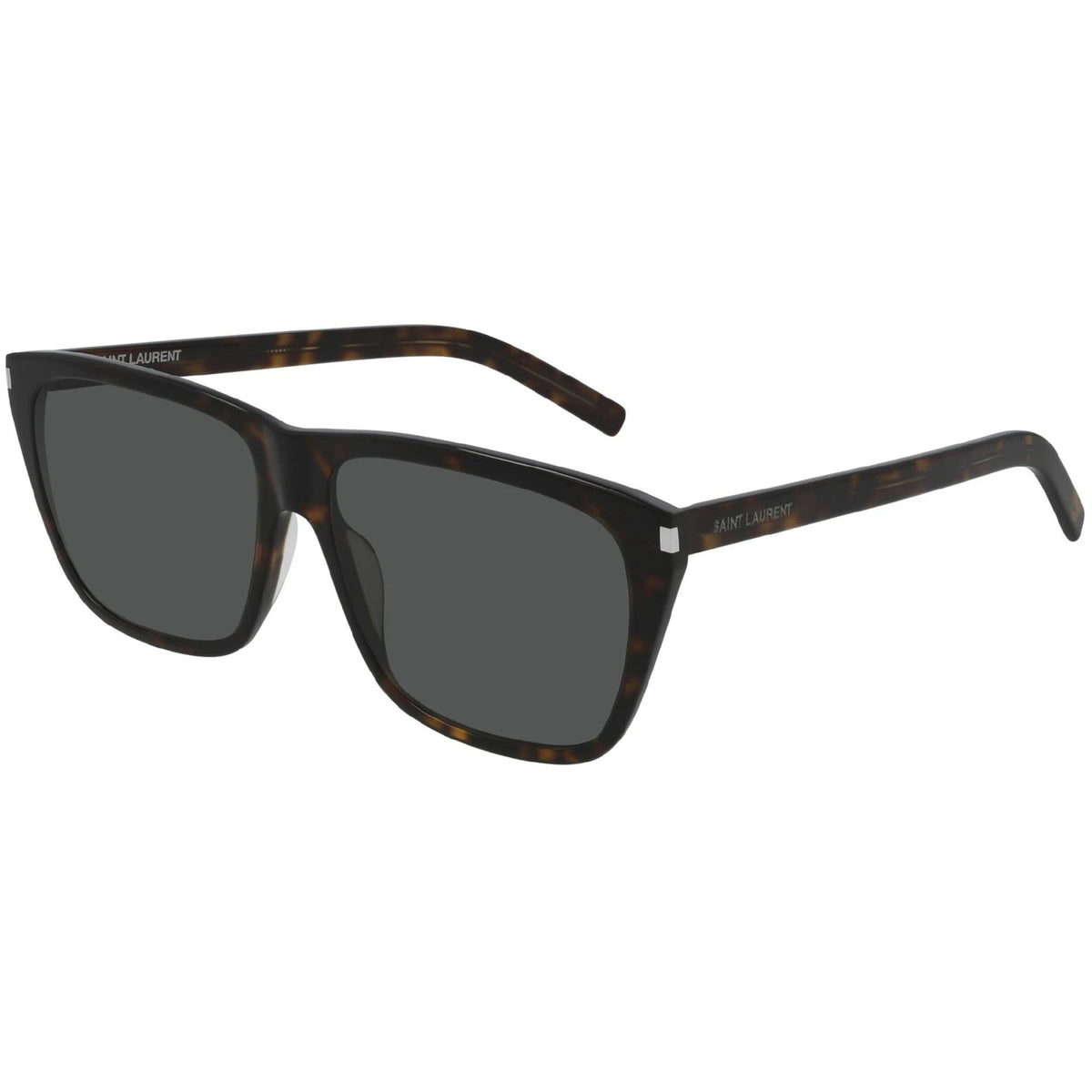 Saint Laurent Men's Sunglasses Spring Summer 2021 Havana Grey Nylon Nylon Dark SL 431 SLIM 002