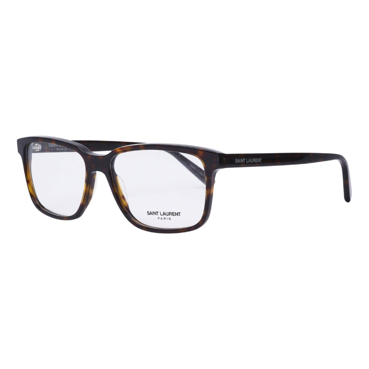 Saint Laurent Men's Sunglasses Spring Summer 2021 Havana Transparent Demo Lens Demo Lens Dark SL 458 002