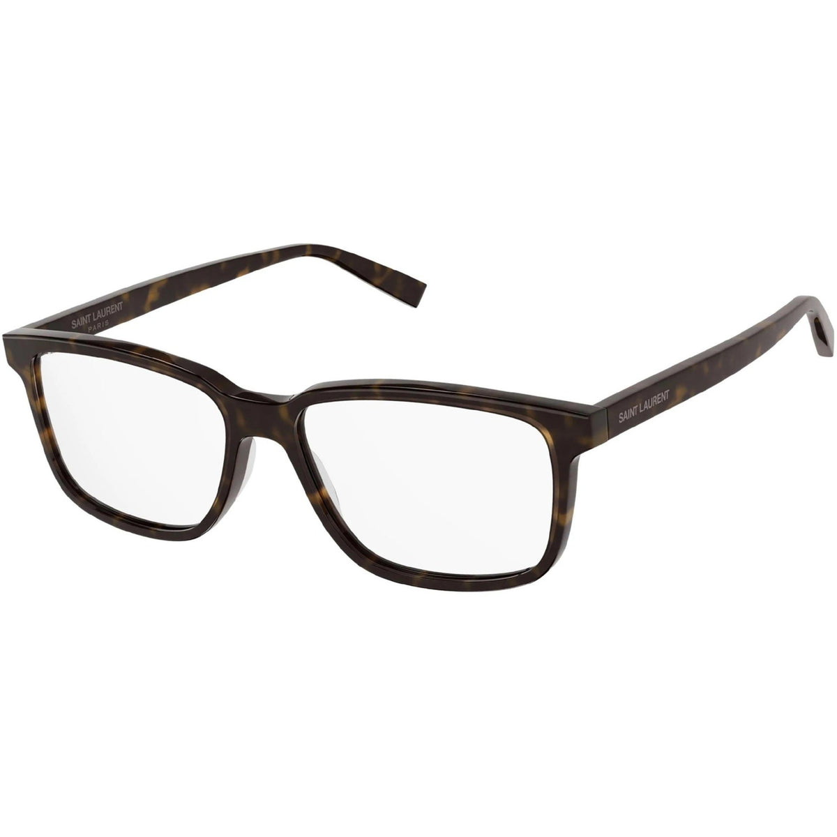 Saint Laurent Men's Sunglasses Spring Summer 2021 Havana Transparent Demo Lens Demo Lens Dark SL 458F 002