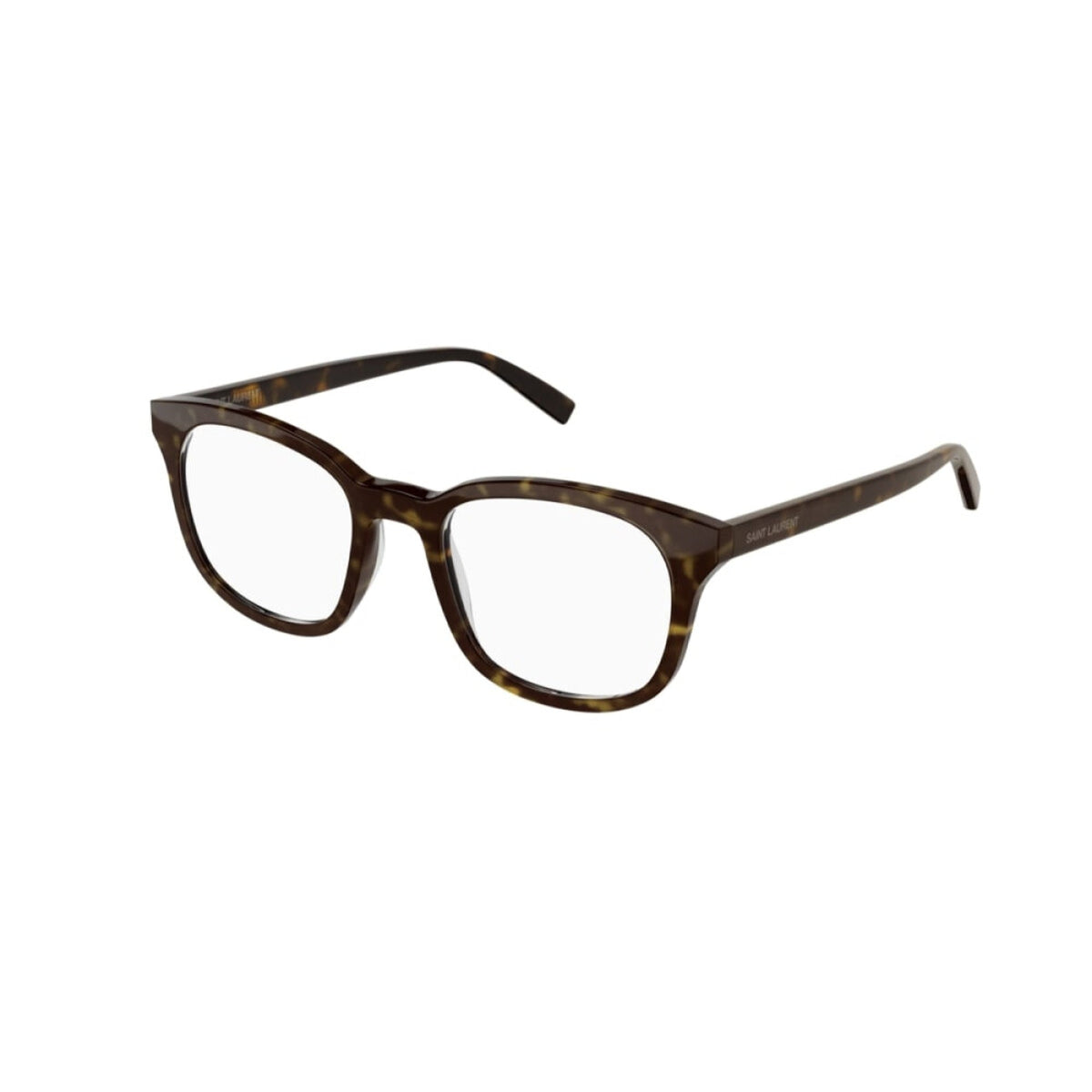 Saint Laurent Men's Sunglasses Spring Summer 2021 Havana Transparent Demo Lens Demo Lens Dark SL 459 002