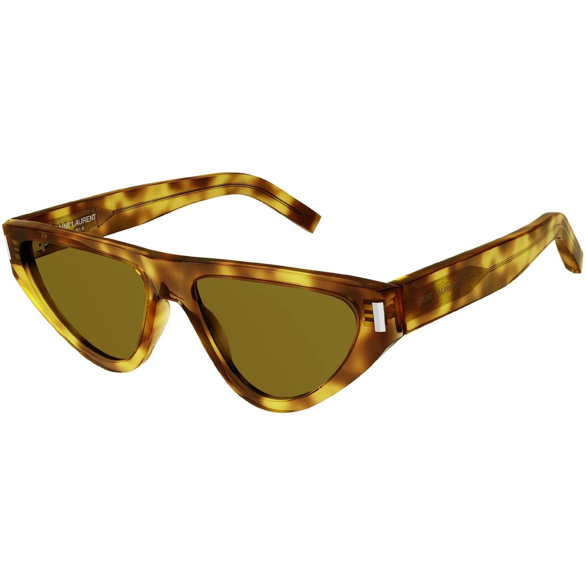 Saint Laurent Women's Sunglasses Fall Winter 2021 Havana Yellow Nylon Nylon Yellow SL 468 005